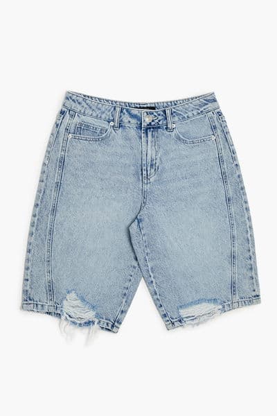 Baggy Denim Şort
